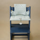 Sage Green Gingham Cushion for the Stokke Tripp Trapp Highchair