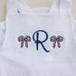 Custom 4th of July Overall Bubble Romper - more colors & pick your design!