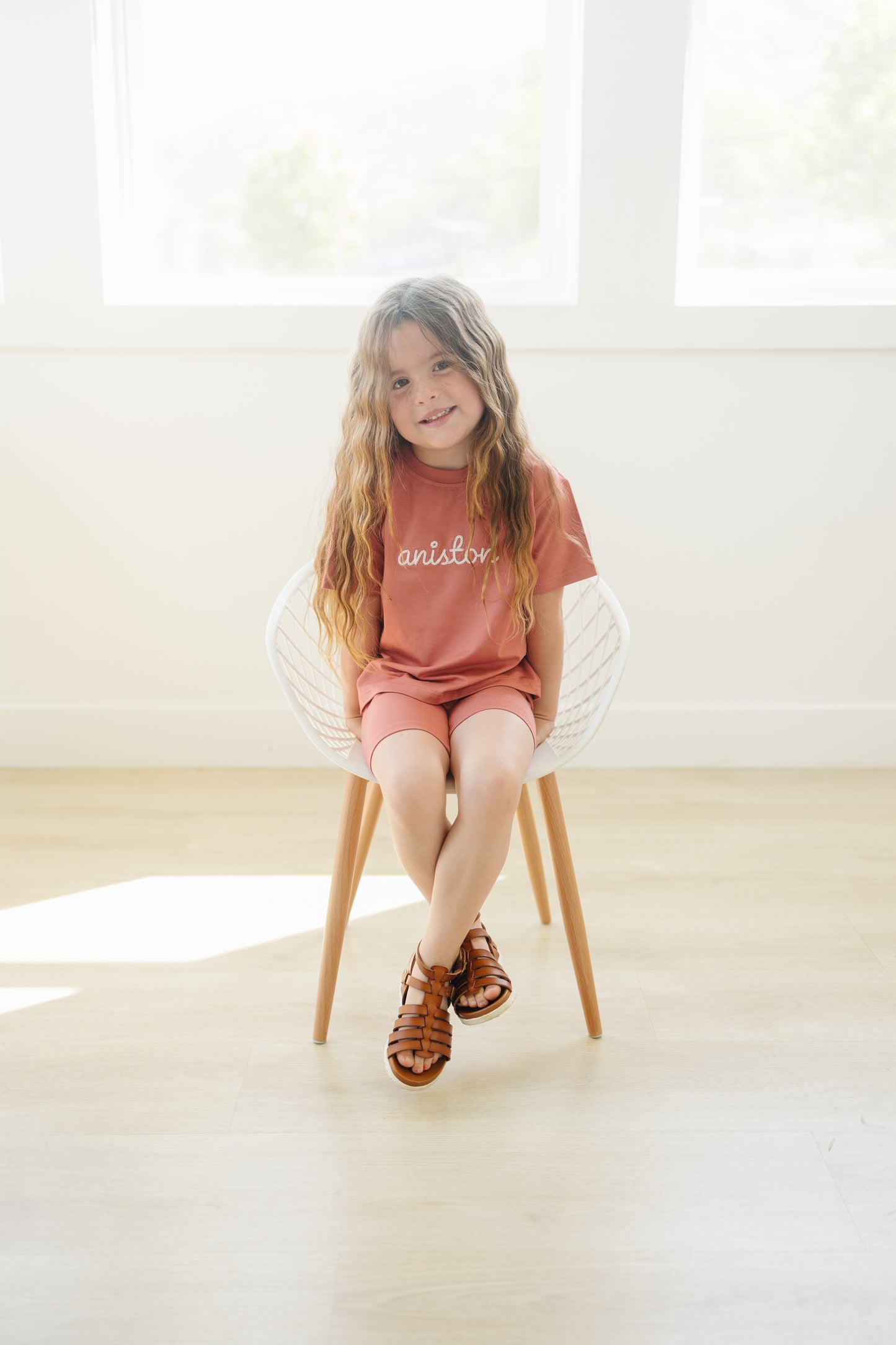 Bambus-T-Shirt und Radlerhose