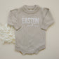 Custom Embroidered Knit Sweater Romper