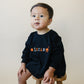 Benutzerdefinierter bestickter Halloween-Sweatshirt-Strampler