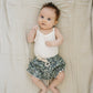 White Pointelle Tank Bodysuit