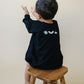 Benutzerdefinierter bestickter Halloween-Sweatshirt-Strampler