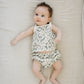 Ruched Floral Bloomer Set