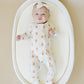 Pumpkin Posie Bamboo Zippy Romper