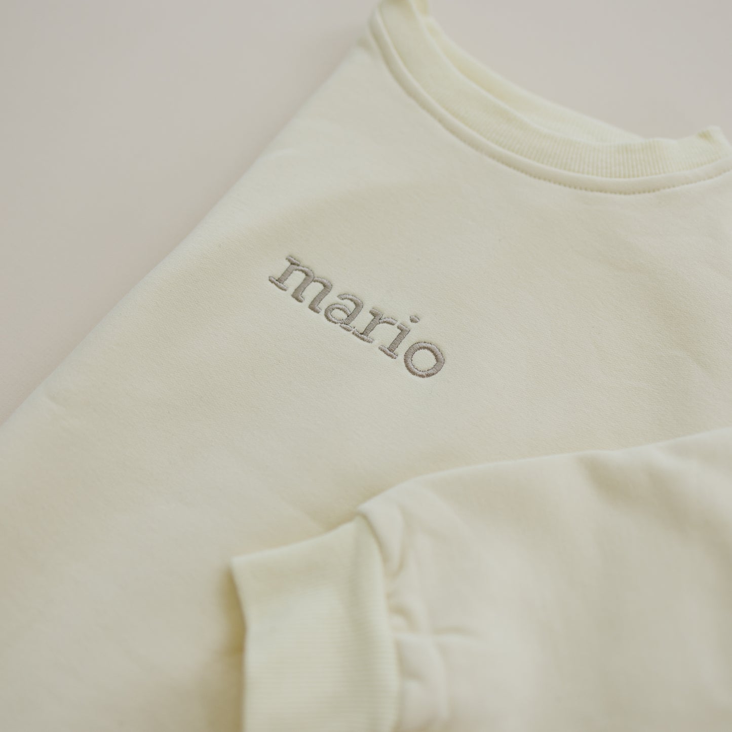 Custom Embroidered Sweatshirt Romper or Crewneck