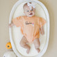 Custom Embroidered Halloween T-Shirt Romper - Bow Ghost