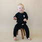 Individuelles Joggingset aus Bambusfrottee mit Halloween-Stickerei