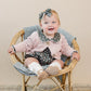 Pink Pointelle Button Down Cardigan