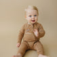 Custom Embroidered Organic Cotton Romper - Football Embroidery