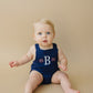 Custom 4th of July Overall Bubble Romper - more colors & pick your design!