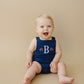 Custom 4th of July Overall Bubble Romper - more colors & pick your design!