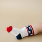 Stars and Stripes 4th of July Socks - Infant, Toddler, Youth & Adult Sizes