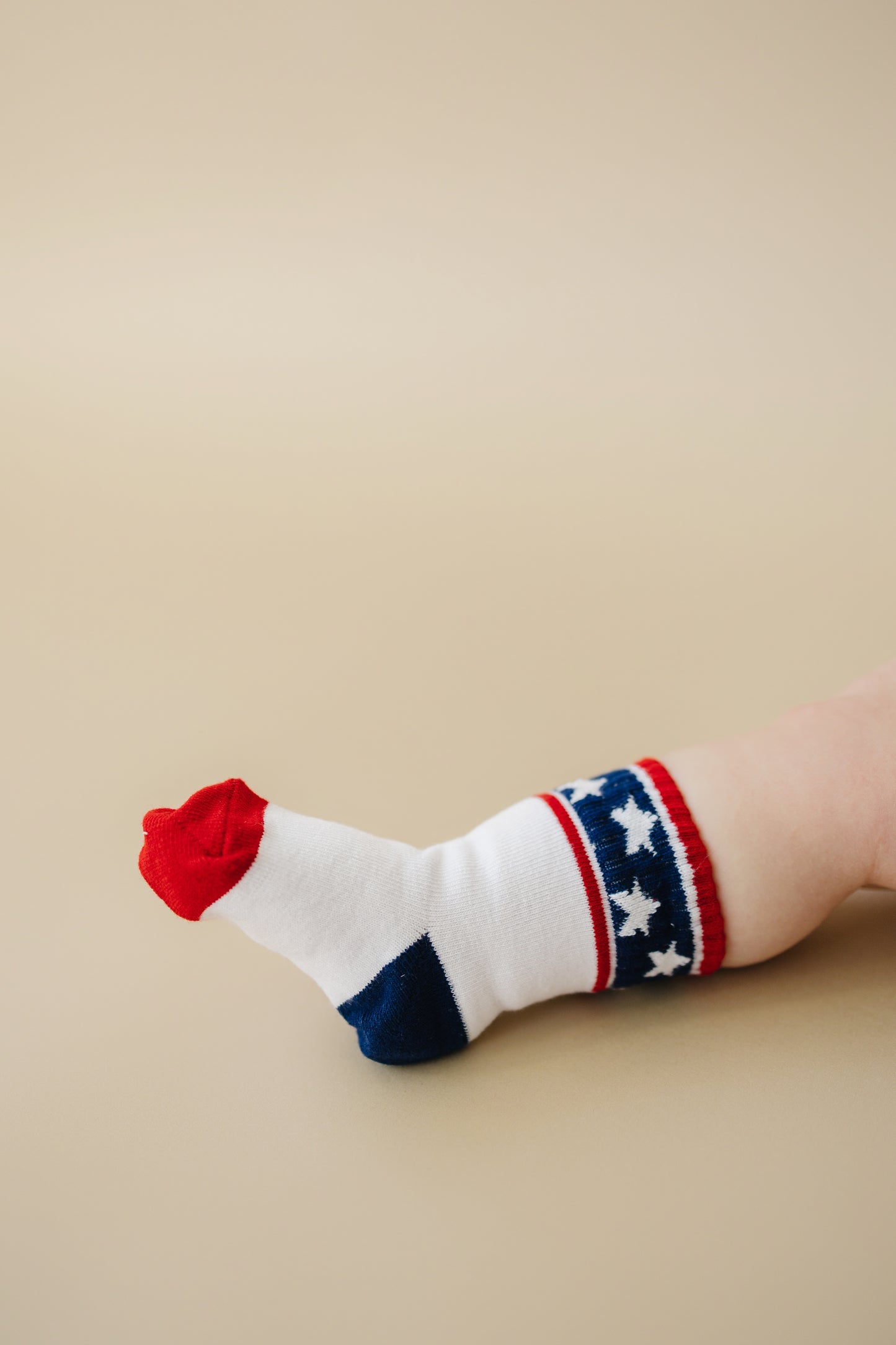 Stars and Stripes 4th of July Socks - Infant, Toddler, Youth & Adult Sizes