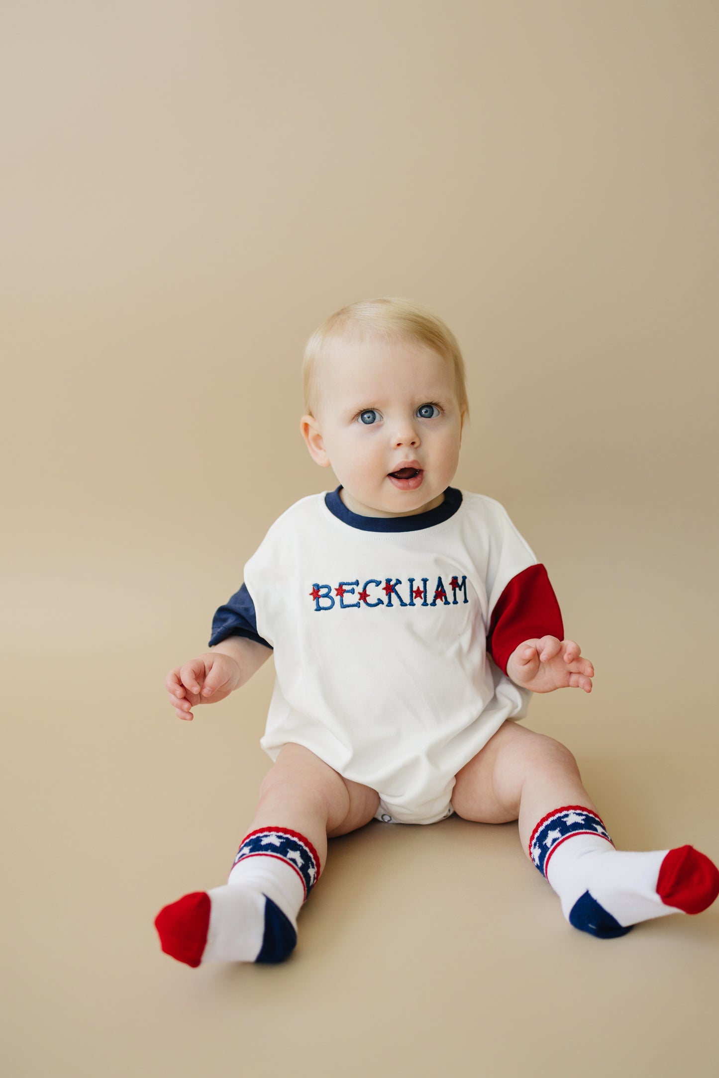 Stars and Stripes 4th of July Socks - Infant, Toddler, Youth & Adult Sizes
