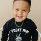 Spooky Mini Organic Cotton Crewneck Sweatshirt