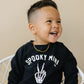 Spooky Mini Organic Cotton Crewneck Sweatshirt