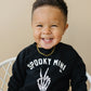 Spooky Mini Organic Cotton Crewneck Sweatshirt