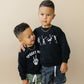 Organic Cotton Dancing Skeletons Crewneck Sweatshirt