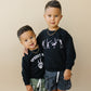 Organic Cotton Dancing Skeletons Crewneck Sweatshirt