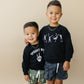 Organic Cotton Dancing Skeletons Crewneck Sweatshirt
