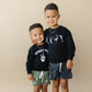 Spooky Mini Organic Cotton Crewneck Sweatshirt