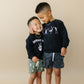 Spooky Mini Organic Cotton Crewneck Sweatshirt