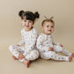Luna Moths Bamboo Zippy Romper