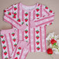 Bamboo Two Piece Set | Strawberry