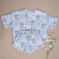Shorts Set | Blue Bow