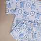 Shorts Set | Blue Bow