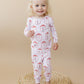 Bamboo Two Piece Set | Pink Nutcracker
