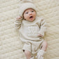 Custom Embroidered Knit Sweater Romper