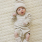 Custom Embroidered Knit Sweater Romper