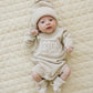 Custom Embroidered Knit Sweater Romper