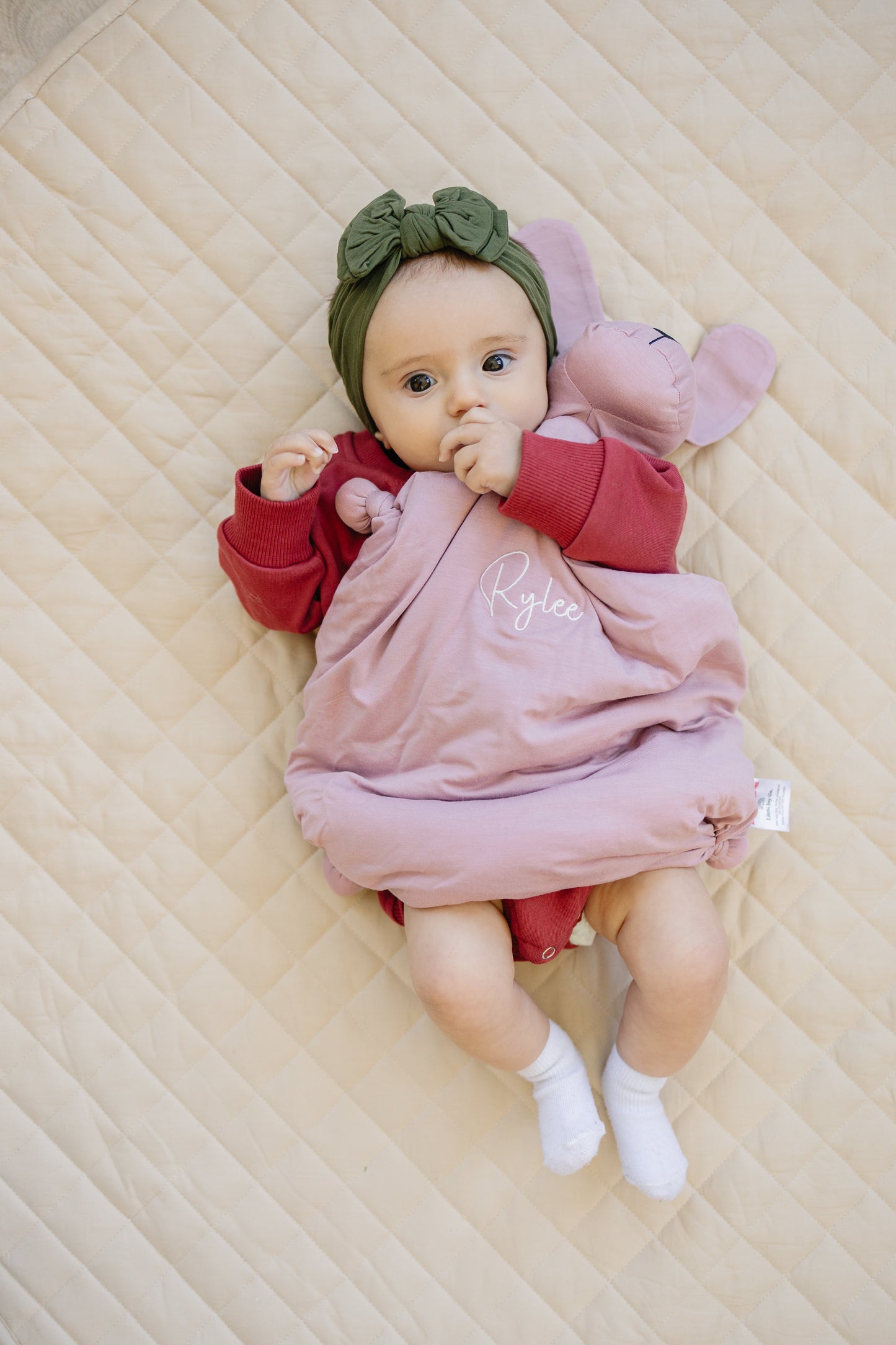 Custom Embroidered Cuddle Pup Bamboo Puppy Lovey