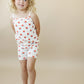 Red White & Blue Tulip Ribbed Bamboo 2pc Tank Set