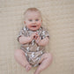 Cotton Romper | Electric Beige