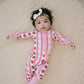 Bamboo Zip Romper | Strawberry