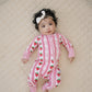 Bamboo Zip Romper | Strawberry