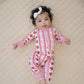 Bamboo Zip Romper | Strawberry