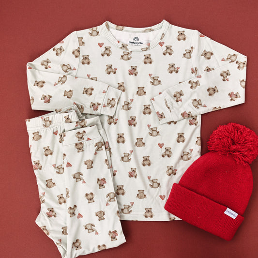 Teddy-Gram 2-teiliges Bambus-Pyjama-Set