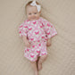 Shorts Set | Pink Butterfly