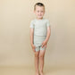 Solid Ribbed Bamboo 2pc Pajamas - more colors