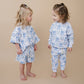 Shorts Set | Blue Bow
