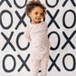 Blushing Bows 2pc Ribbed Bamboo Pajama Set