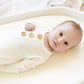 White Newborn Bamboo Gown