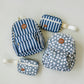 Navy Stripe Mini Backpack