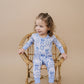 Bamboo Two Piece Set | Blue Bow