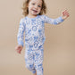 Bamboo Two Piece Set | Blue Bow